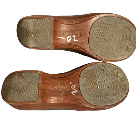 Alegria Teal Clogs - Picture 7 of 7